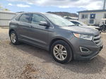 2018 Ford Edge Sel Gray vin: 2FMPK3J96JBB19352