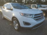 2018 Ford Edge Sel White vin: 2FMPK3J96JBC45128