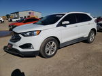 2019 Ford Edge Sel White vin: 2FMPK3J96KBC75540