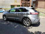 2020 Ford Edge Sel Silver vin: 2FMPK3J96LBA50391