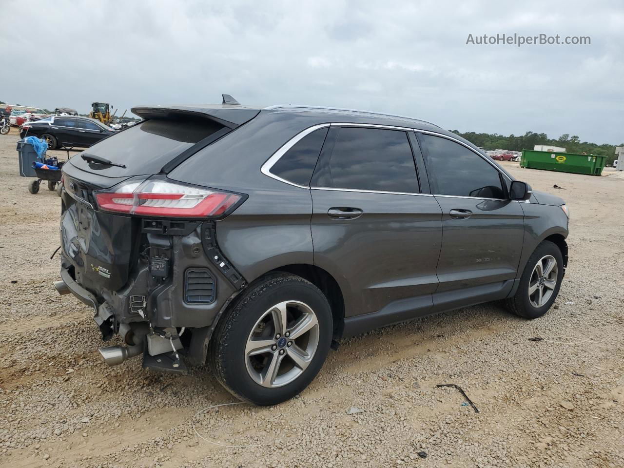 2020 Ford Edge Sel Серый vin: 2FMPK3J96LBA94813