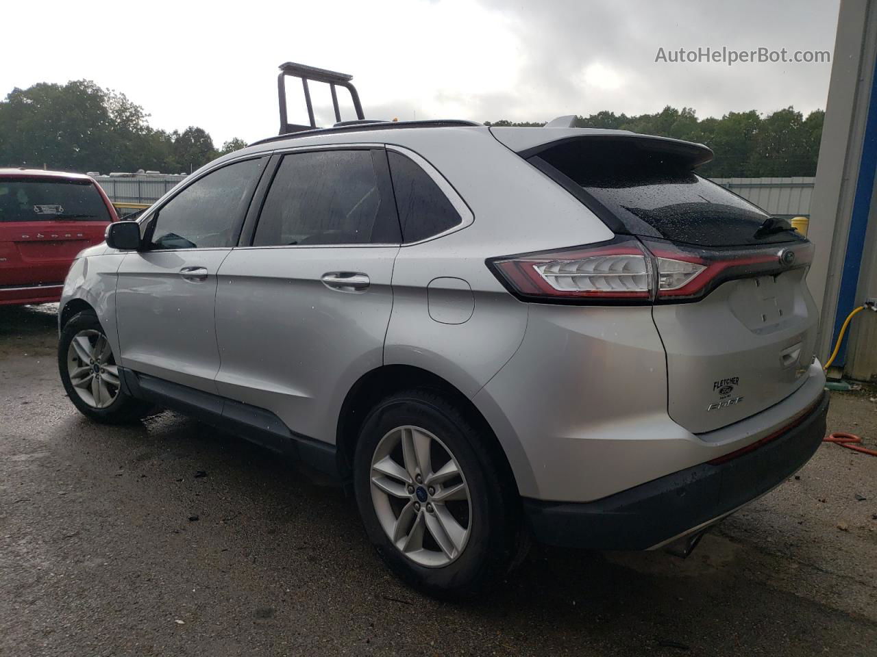 2016 Ford Edge Sel Серебряный vin: 2FMPK3J97GBB88530