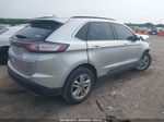 2017 Ford Edge Sel Silver vin: 2FMPK3J97HBB10539