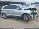 2017 Ford Edge Sel Silver vin: 2FMPK3J97HBB10539