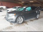 2017 Ford Edge Sel Gray vin: 2FMPK3J97HBC37467