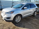 2018 Ford Edge Sel Silver vin: 2FMPK3J97JBC57918