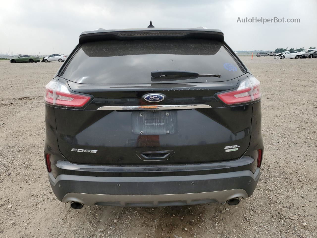 2019 Ford Edge Sel Black vin: 2FMPK3J97KBC35192