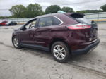 2020 Ford Edge Sel Maroon vin: 2FMPK3J97LBA17416