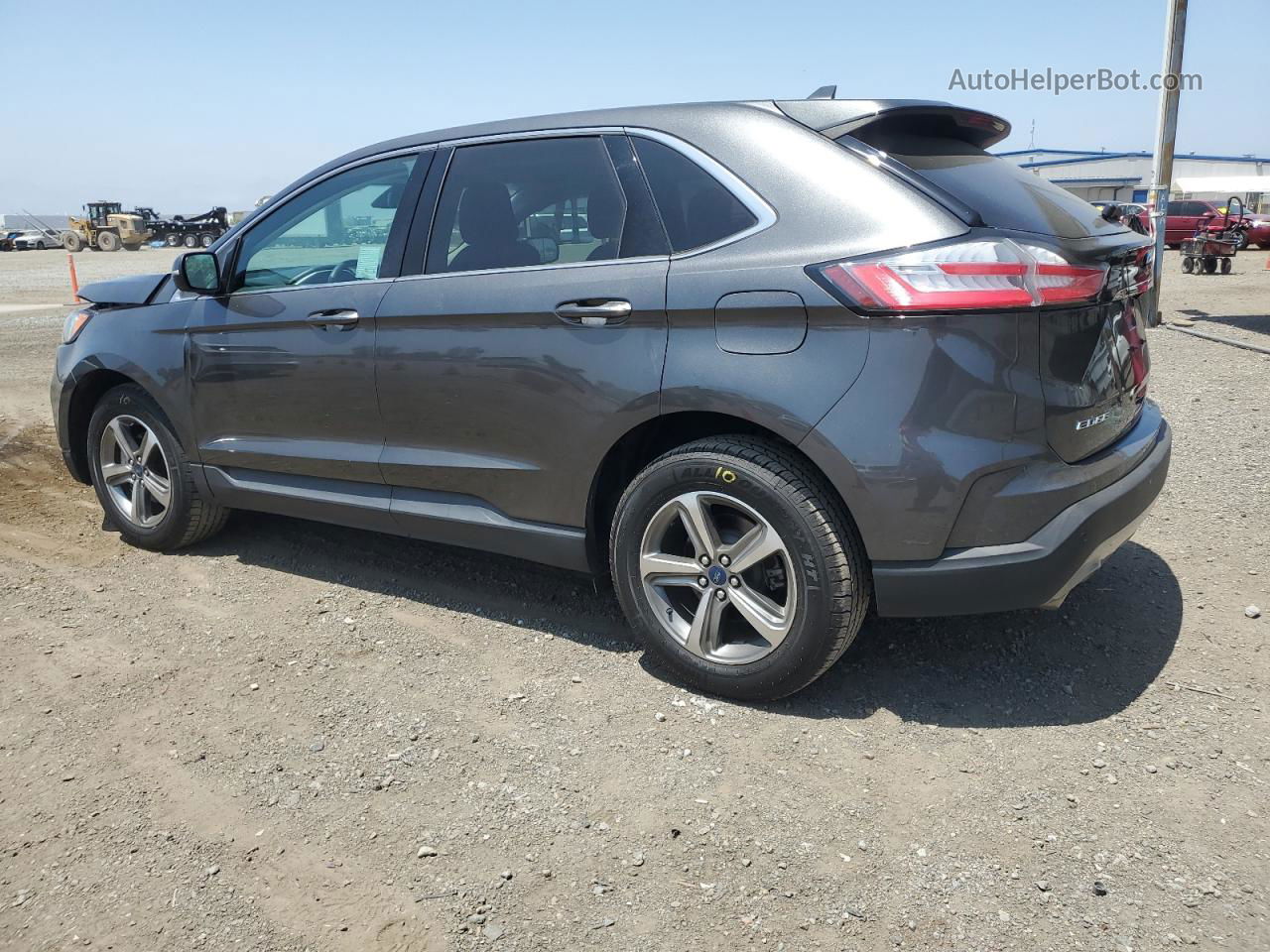 2020 Ford Edge Sel Gray vin: 2FMPK3J97LBA93685