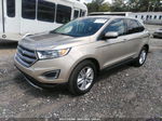 2018 Ford Edge Sel Gold vin: 2FMPK3J98JBB98345