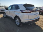 2018 Ford Edge Sel White vin: 2FMPK3J98JBC32719