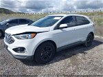 2019 Ford Edge Sel White vin: 2FMPK3J98KBB88609