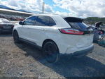 2019 Ford Edge Sel White vin: 2FMPK3J98KBB88609