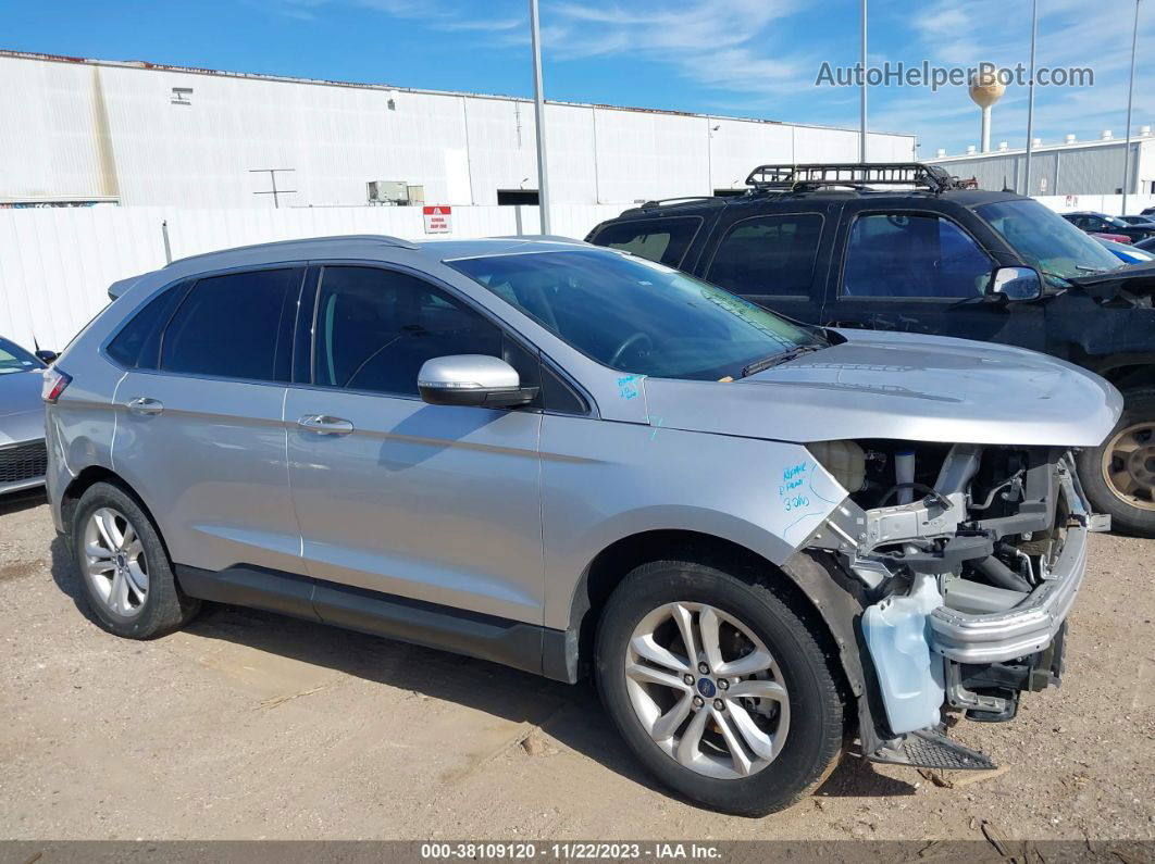 2019 Ford Edge Sel Серебряный vin: 2FMPK3J98KBC62112