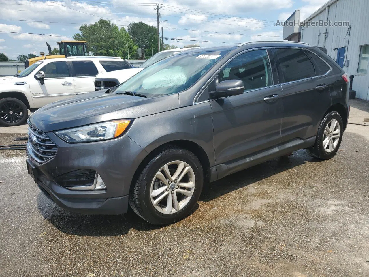 2020 Ford Edge Sel Charcoal vin: 2FMPK3J98LBA16789