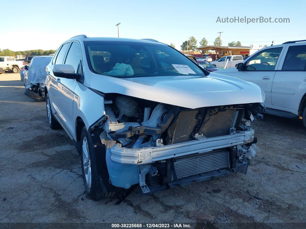 2020 Ford Edge Sel White vin: 2FMPK3J98LBA57360