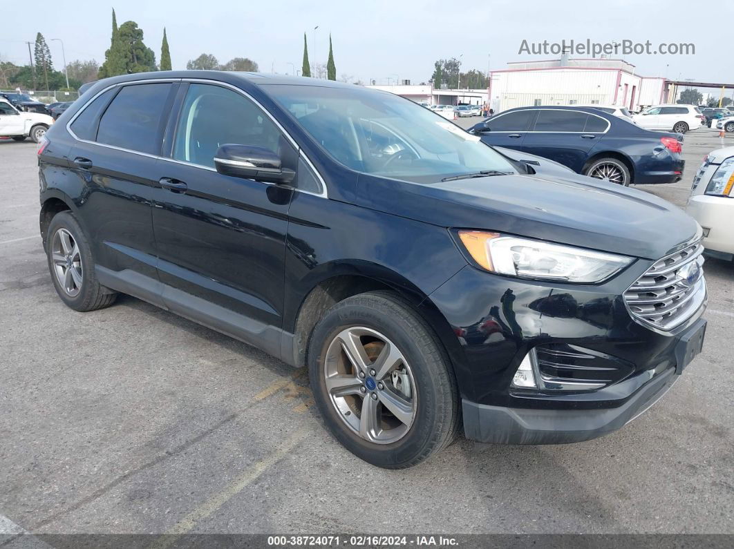 2020 Ford Edge Sel Black vin: 2FMPK3J98LBA70156