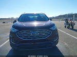 2020 Ford Edge Sel Maroon vin: 2FMPK3J98LBA75566