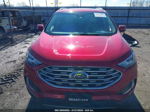 2020 Ford Edge Sel Красный vin: 2FMPK3J98LBB17721