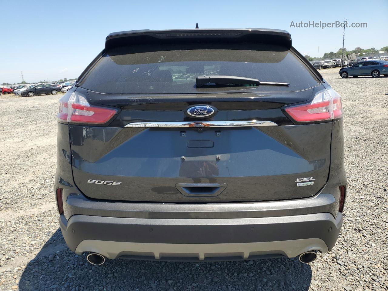 2020 Ford Edge Sel Charcoal vin: 2FMPK3J98LBB26208