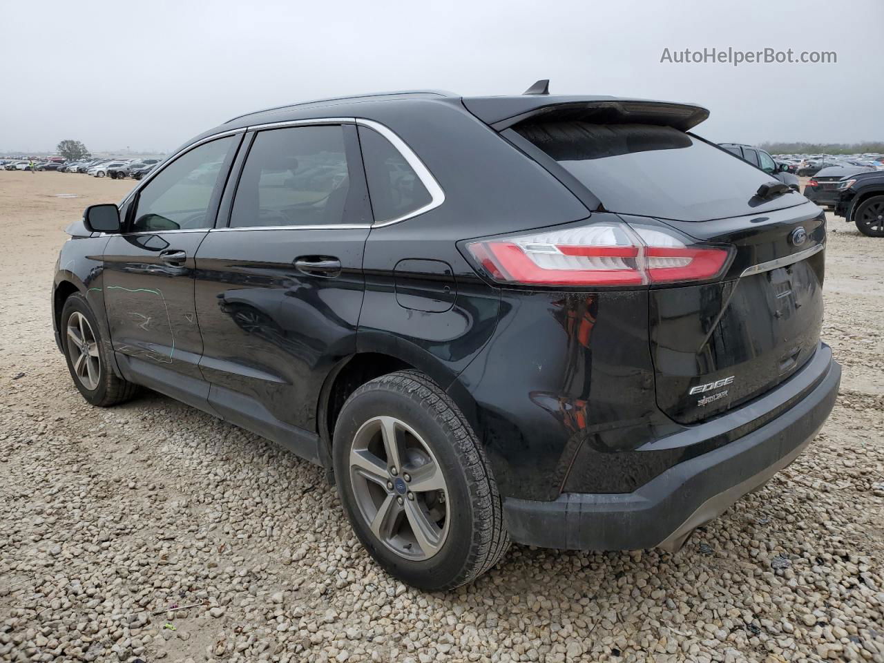 2020 Ford Edge Sel Black vin: 2FMPK3J98LBB60472