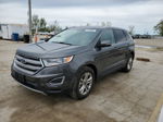 2015 Ford Edge Sel Gray vin: 2FMPK3J99FBC37760