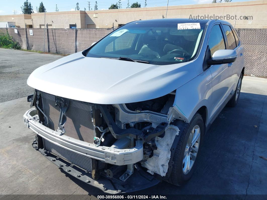 2016 Ford Edge Sel Silver vin: 2FMPK3J99GBC24976