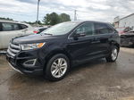 2017 Ford Edge Sel Black vin: 2FMPK3J99HBB44157