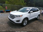 2018 Ford Edge Sel White vin: 2FMPK3J99JBB64303