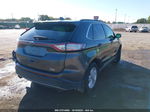 2018 Ford Edge Sel Gray vin: 2FMPK3J99JBC37380