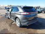 2018 Ford Edge Sel Gray vin: 2FMPK3J99JBC37380