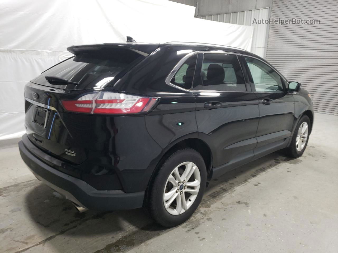 2019 Ford Edge Sel Black vin: 2FMPK3J99KBB66585