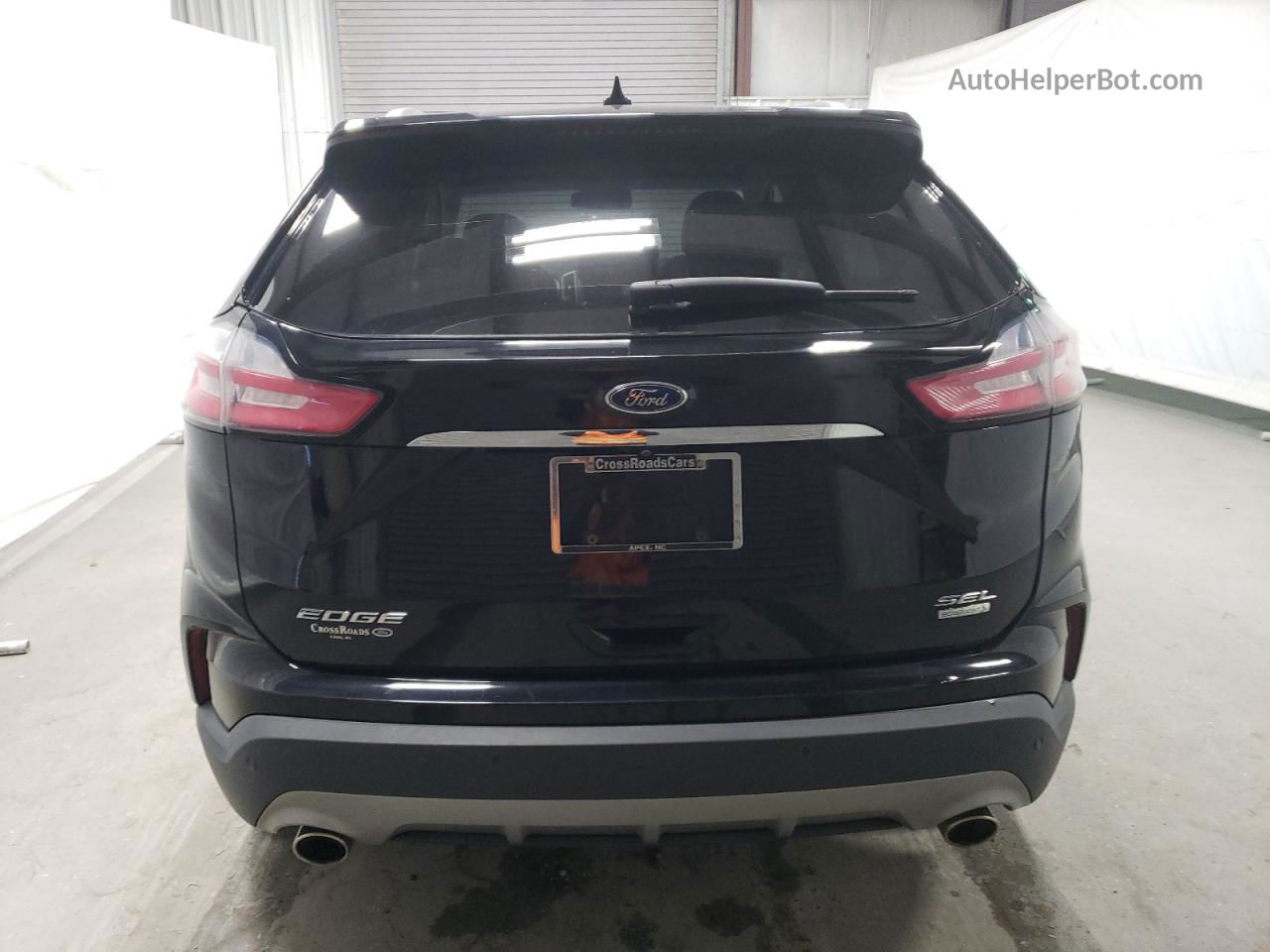 2019 Ford Edge Sel Black vin: 2FMPK3J99KBB66585