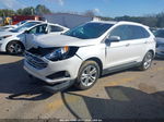 2019 Ford Edge Sel White vin: 2FMPK3J99KBB85511