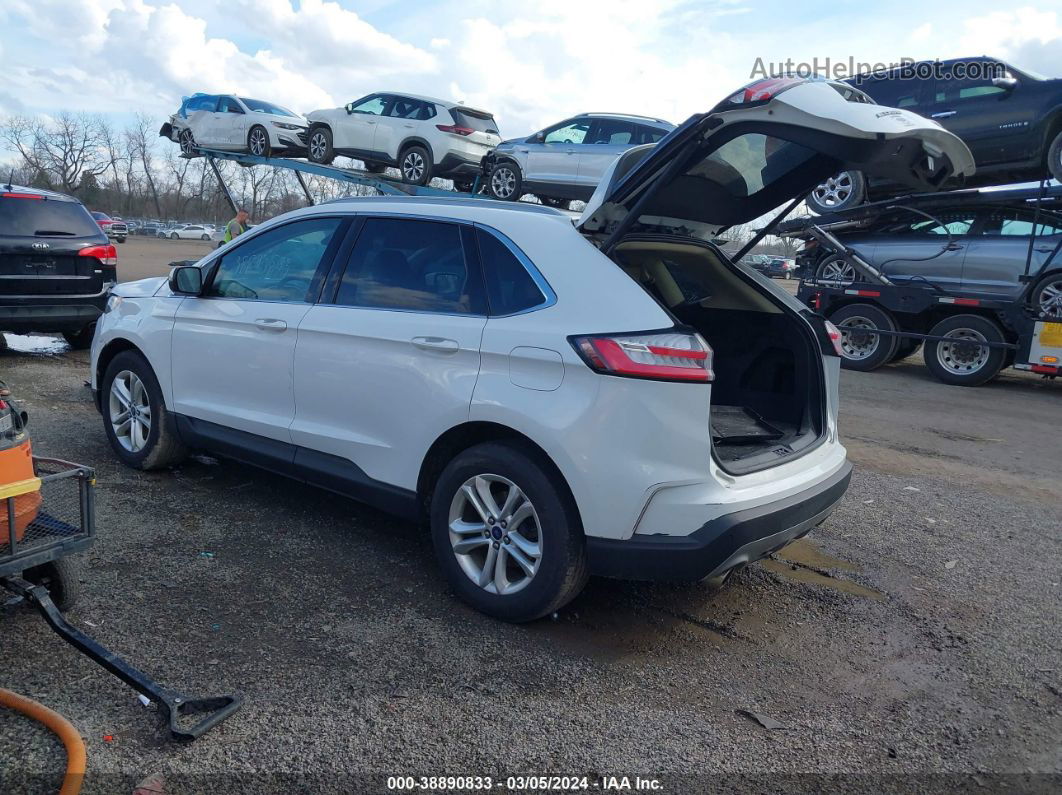 2020 Ford Edge Sel White vin: 2FMPK3J99LBA08314