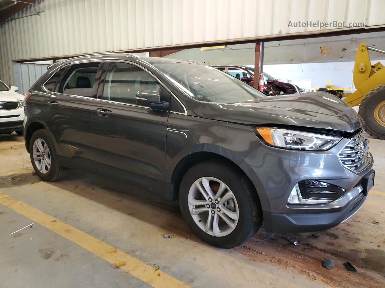 2020 Ford Edge Sel Серый vin: 2FMPK3J99LBB16531