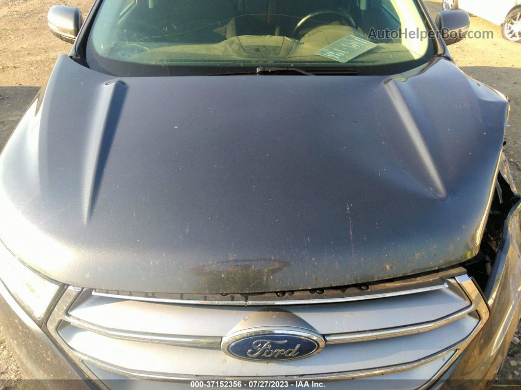 2016 Ford Edge Sel Серый vin: 2FMPK3J9XGBB78882