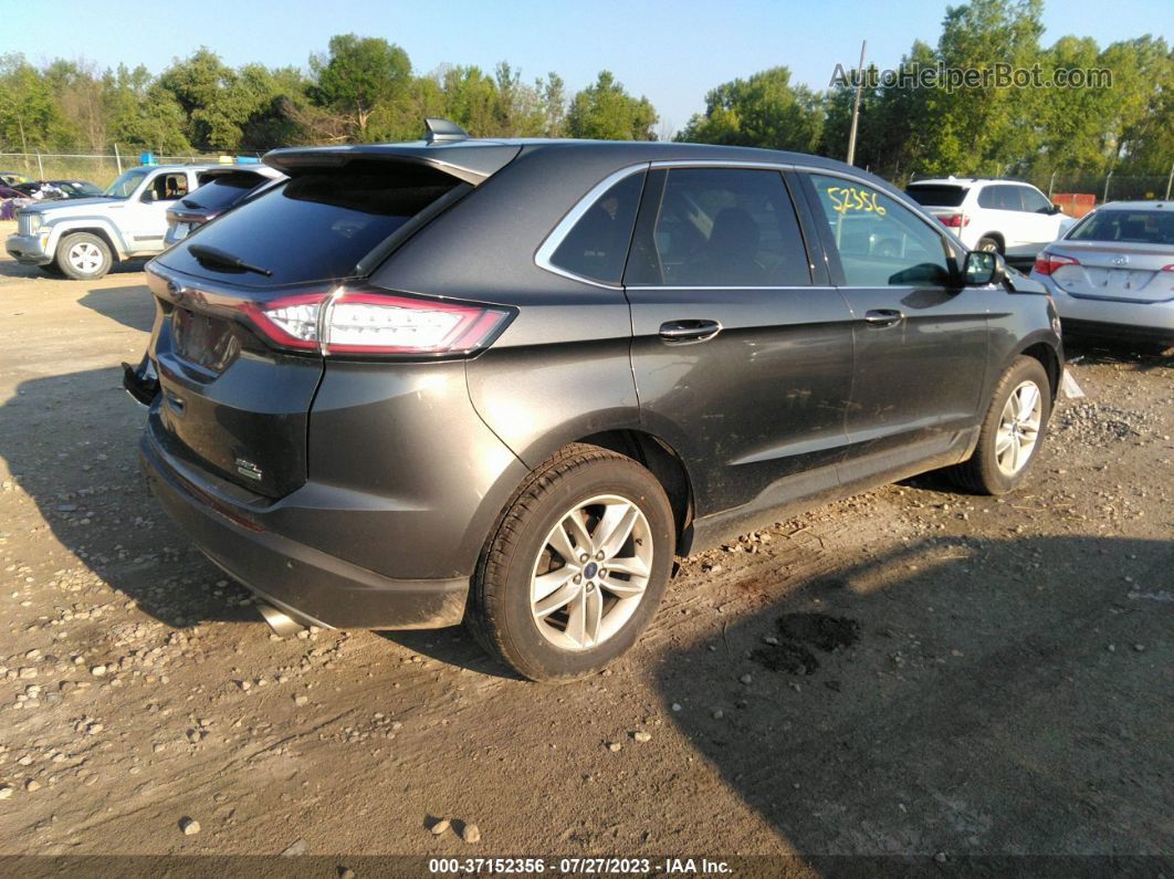 2016 Ford Edge Sel Gray vin: 2FMPK3J9XGBB78882