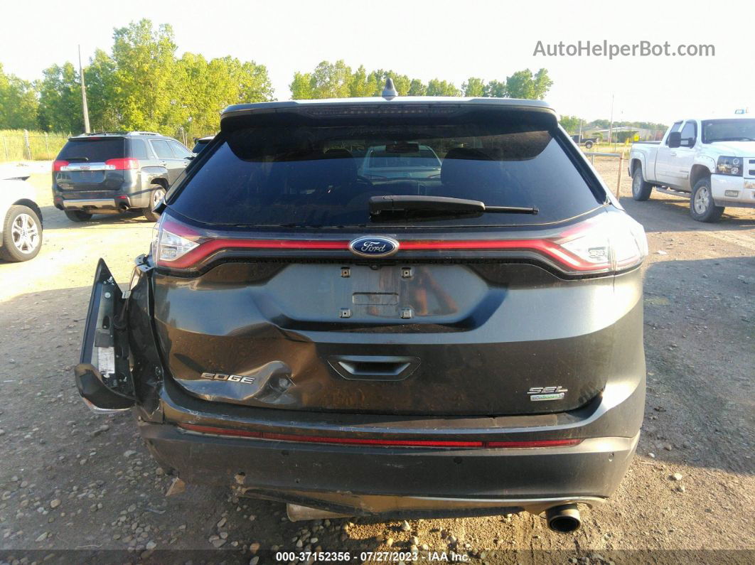 2016 Ford Edge Sel Серый vin: 2FMPK3J9XGBB78882