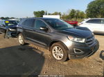 2016 Ford Edge Sel Gray vin: 2FMPK3J9XGBB78882