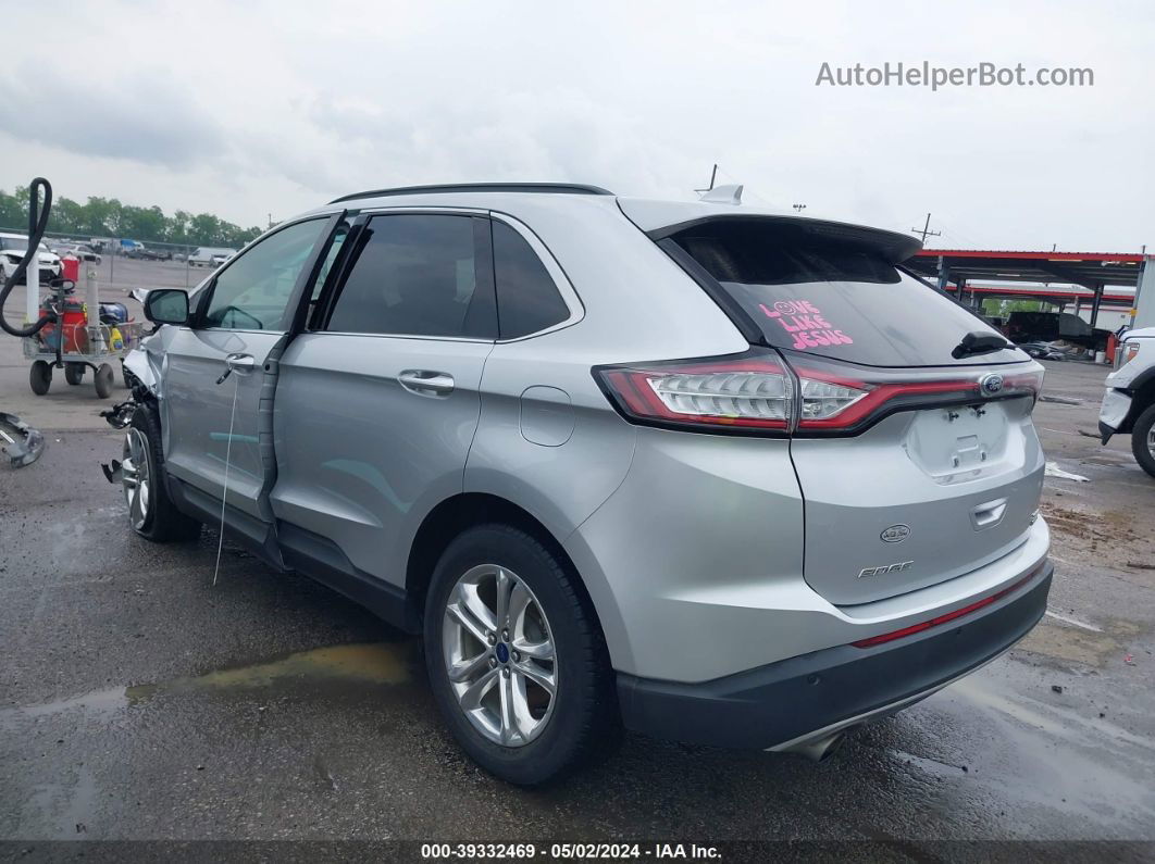 2016 Ford Edge Sel Серебряный vin: 2FMPK3J9XGBB86920