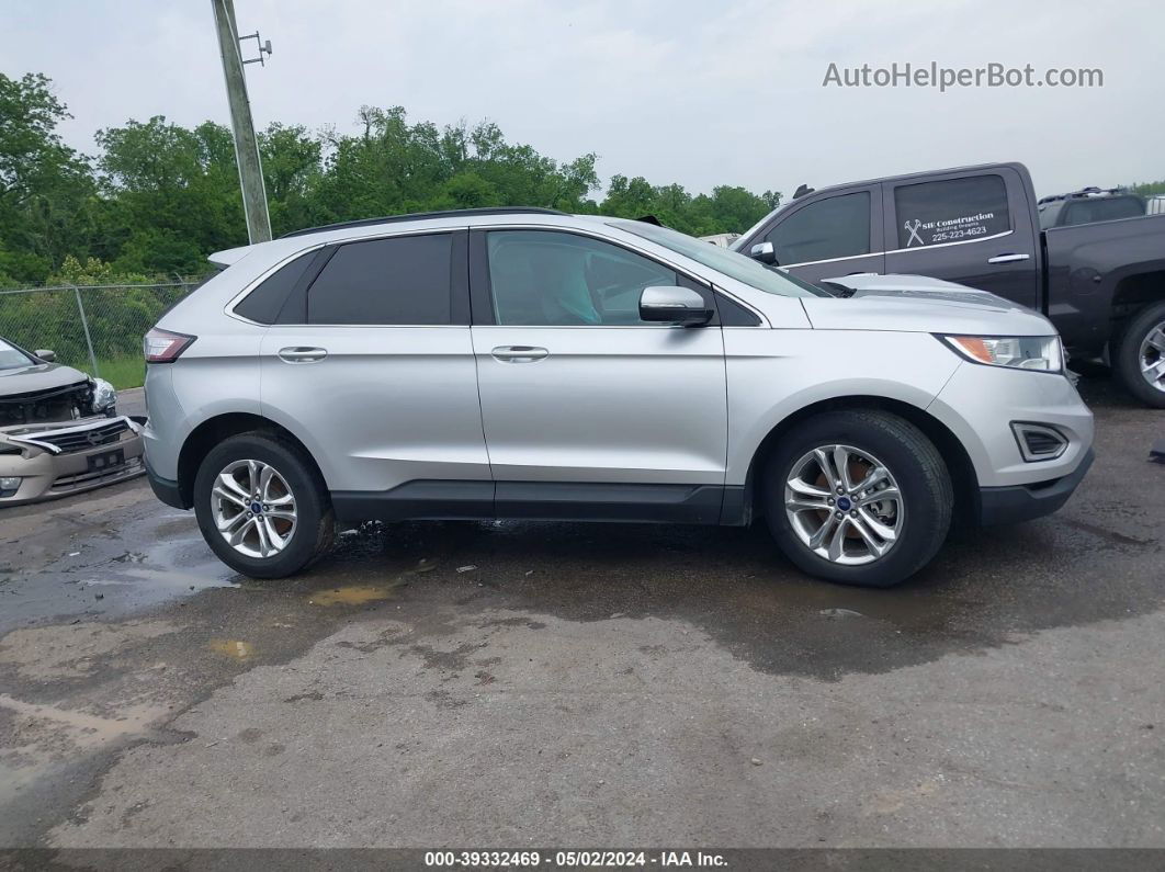 2016 Ford Edge Sel Серебряный vin: 2FMPK3J9XGBB86920