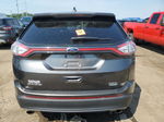 2017 Ford Edge Sel Gray vin: 2FMPK3J9XHBB96462