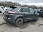 2018 Ford Edge Sel Gray vin: 2FMPK3J9XJBB09102