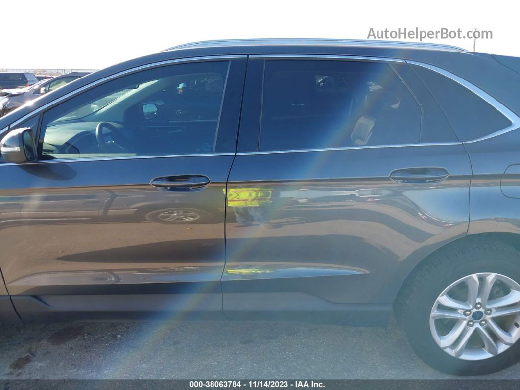 2019 Ford Edge Sel Серый vin: 2FMPK3J9XKBB95951