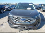 2019 Ford Edge Sel Gray vin: 2FMPK3J9XKBB95951