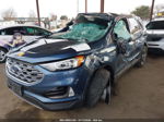 2019 Ford Edge Sel Синий vin: 2FMPK3J9XKBC49152