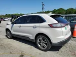 2016 Ford Edge Titanium White vin: 2FMPK3K80GBB67458