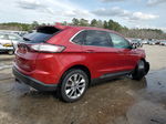 2018 Ford Edge Titanium Red vin: 2FMPK3K80JBB35567