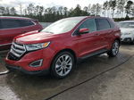 2018 Ford Edge Titanium Red vin: 2FMPK3K80JBB35567